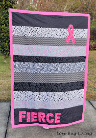 easy crafts for breast cancer awareness month fierce quilt