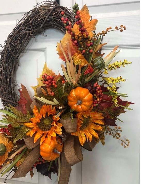 best fall banner and garland ideas from pinterest grapevine wreath