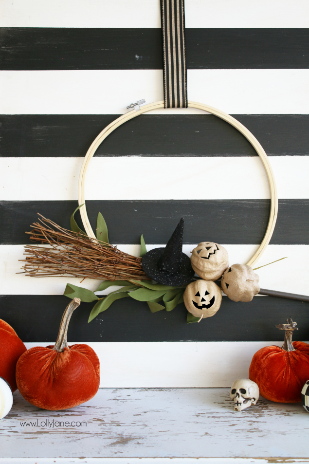 best fall banner and garland ideas from pinterest halloween wreath