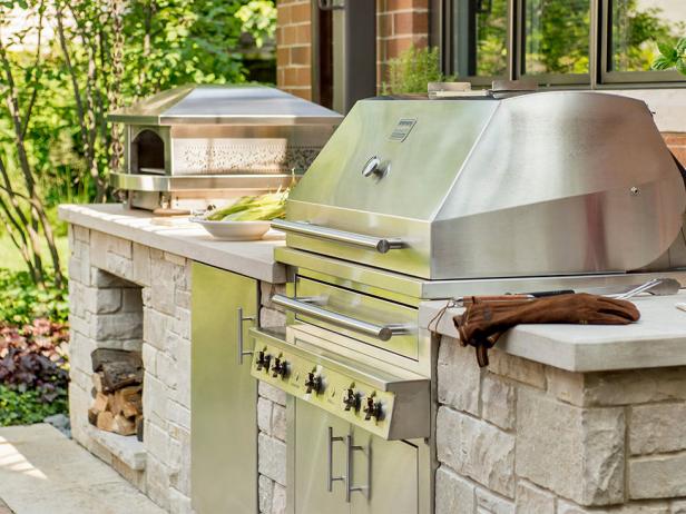 home renovation ideas grill area