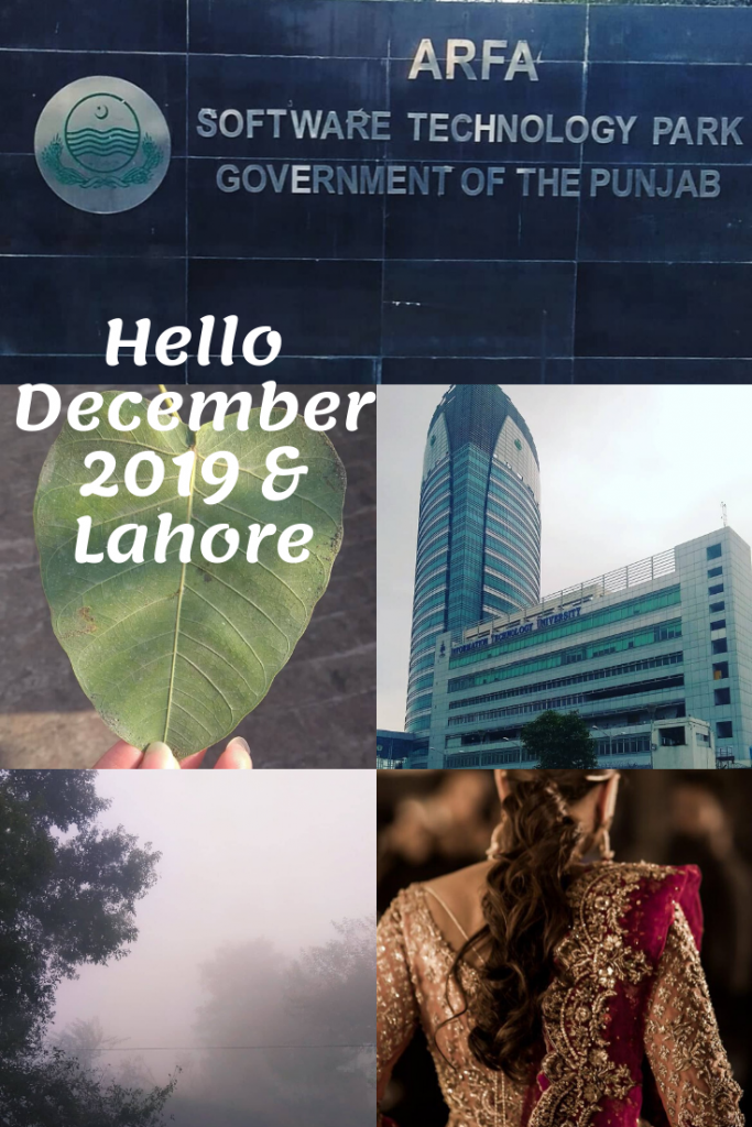 Hello December 2019 and Winter in Lahore