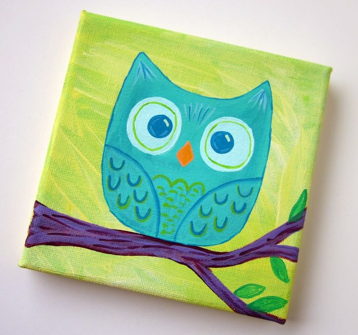 Easy painting ideas for kids.  Easy canvas painting, Painting for kids,  Easy drawings for kids