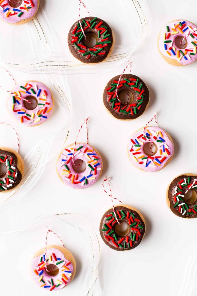 how to make salt dough ornaments and decorations donut ornament