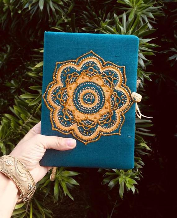 creative ideas using henna patterns in crafts notebook