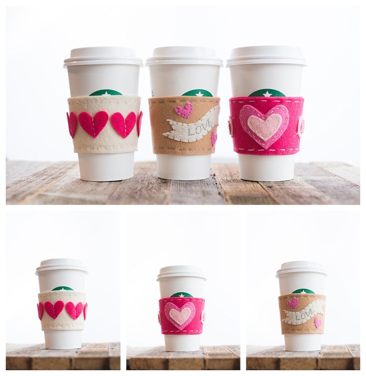 31 gifts and crafts to try for valentine's day 2020 cup sleeve