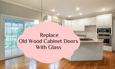 replace old wood cabinets