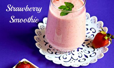 how to make strawberry smoothie immunity booster drink