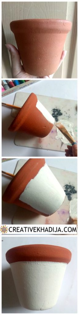 How To Paint Clay Pots With Acrylic Paints