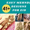easy Mehndi Designs For Eid ul fitar 2020