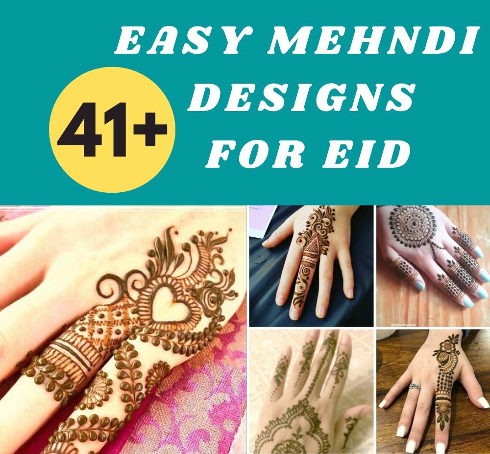 easy Mehndi Designs For Eid to Try Eid ul fitar 2020