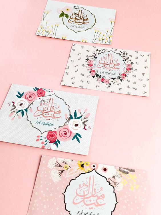 easy crafts for making eidi envelopes printable cards