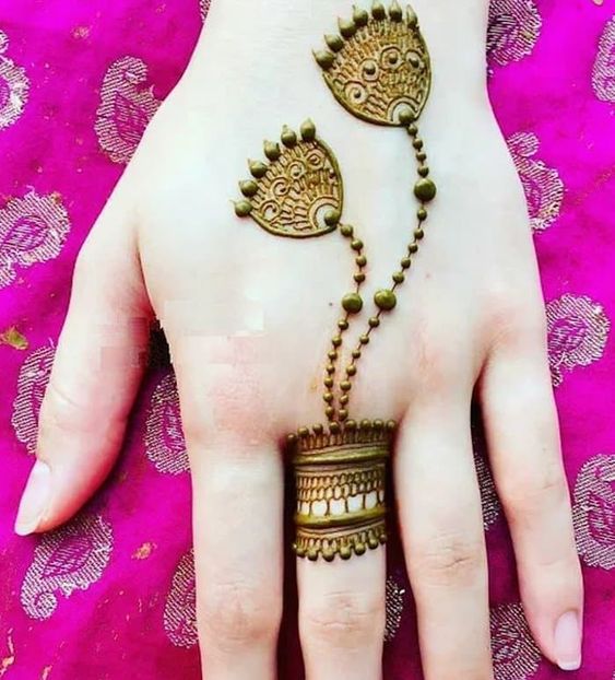 How to do a simple Mehndi design - Quora