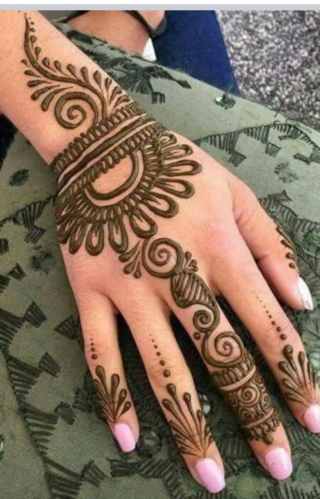 Simple Mehndi Design For Beginners - Styl Inc