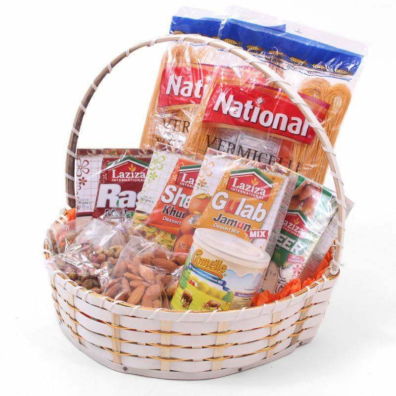 gift basket ideas for eid ul fitar 2020 sweet dish basket