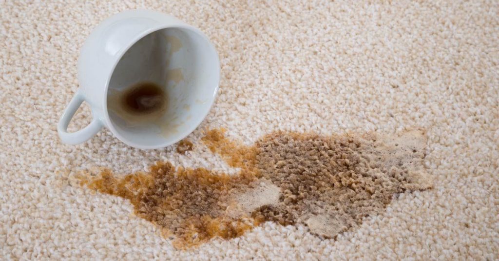 DIY Carpet cleaner for coffee stains