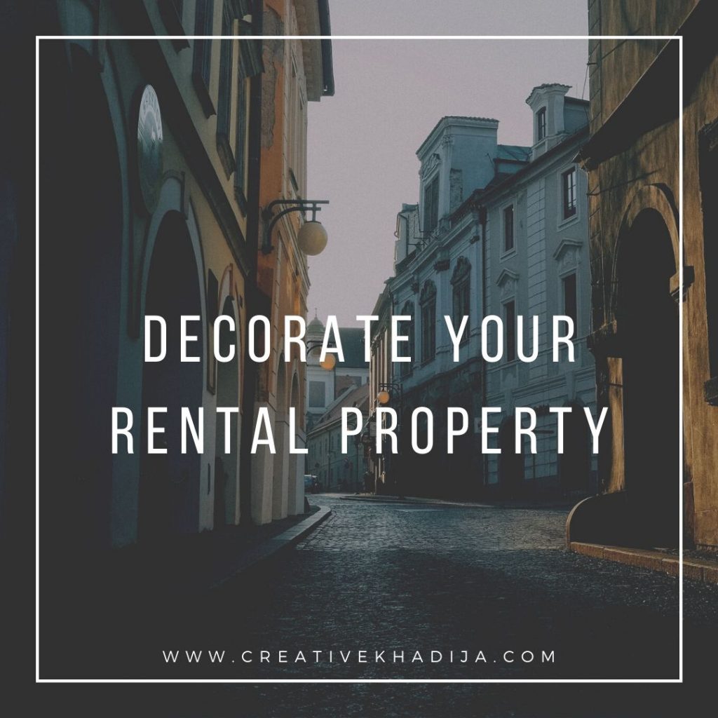 Decorate-Your-Rental-Property