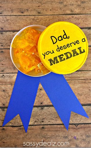 fathers day gift ideas for kids gold medal