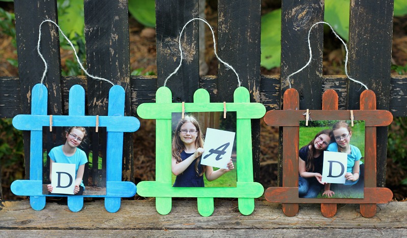 fathers day gift ideas for kids photoframe