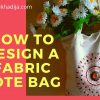 How To Paint Mandala Design on a Canvas Tote Bag