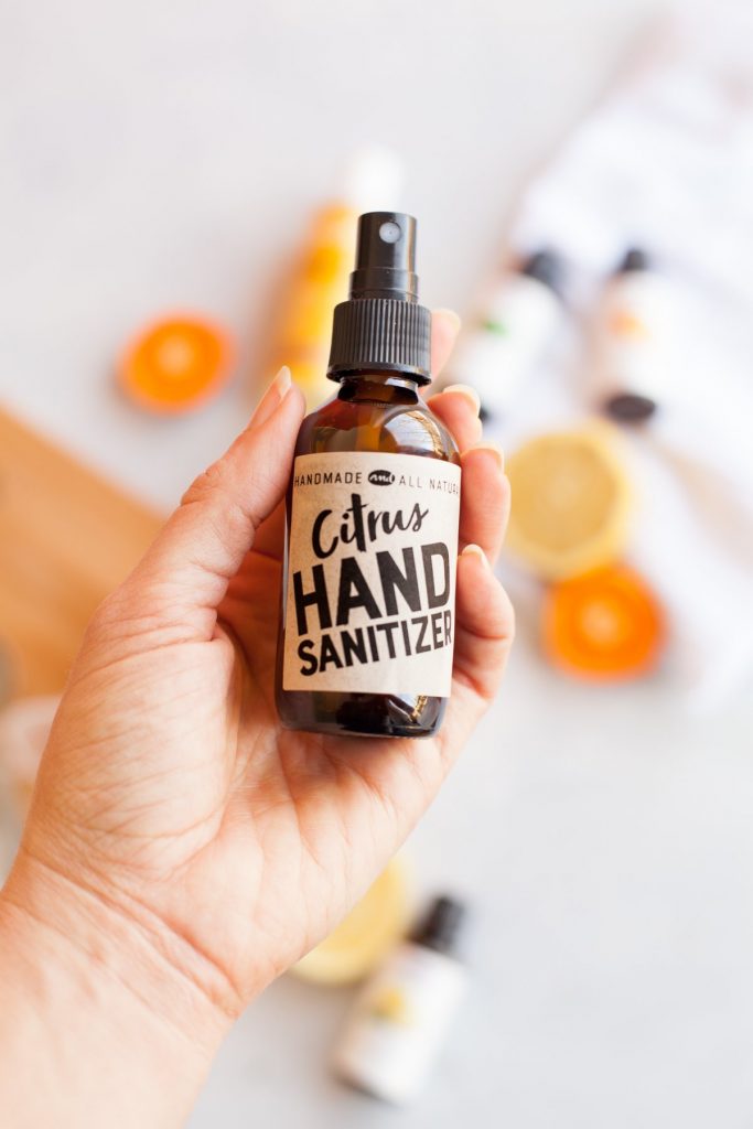 Homemade Hand Sanitizer