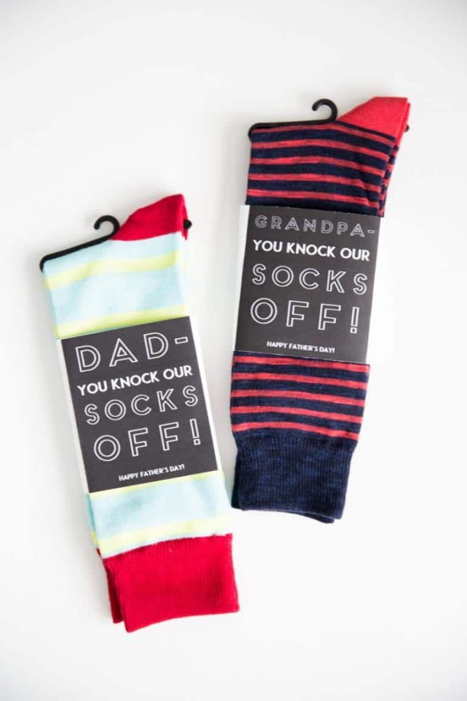 thoughtful homemade gift ideas for fathers day socks