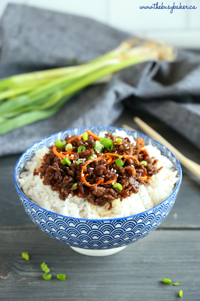 beef rice dishes korean rice bowls