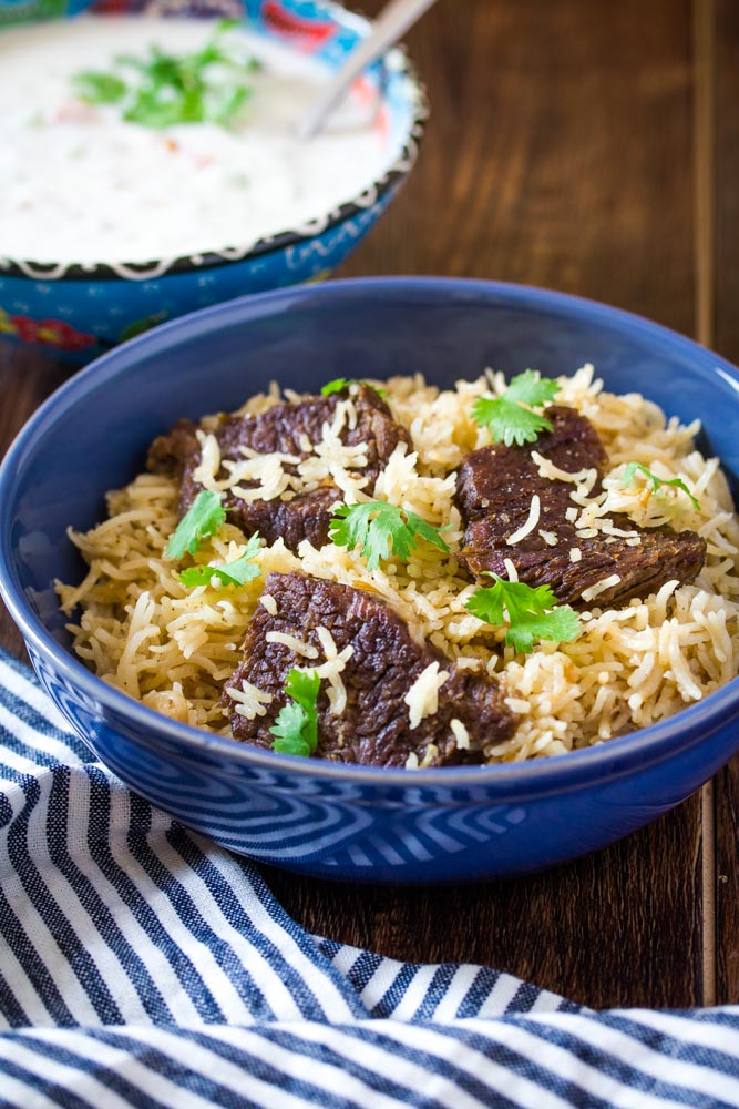 beef rice dishes yakhni pulao