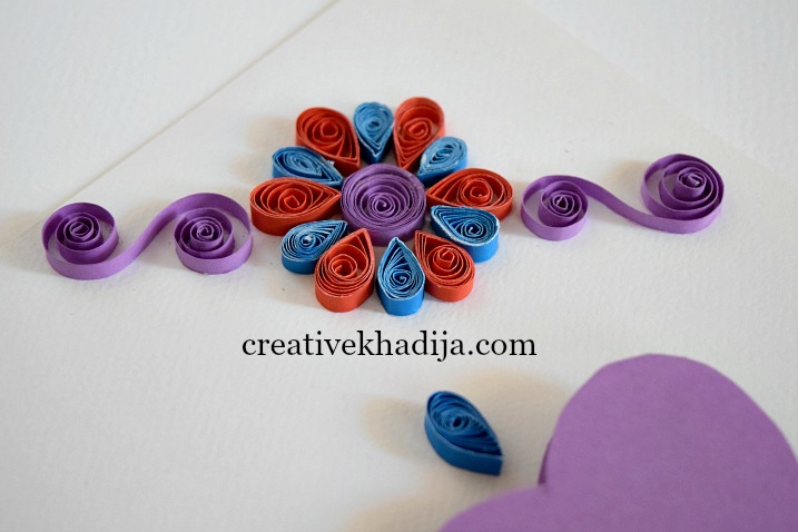 creative khadija greeting card design 3d design