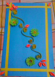 creative khadija greeting card design paper quilling