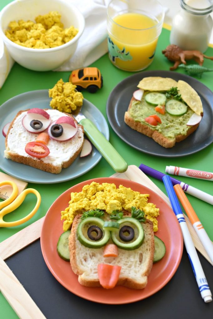 ideas for kids breakfast toast 