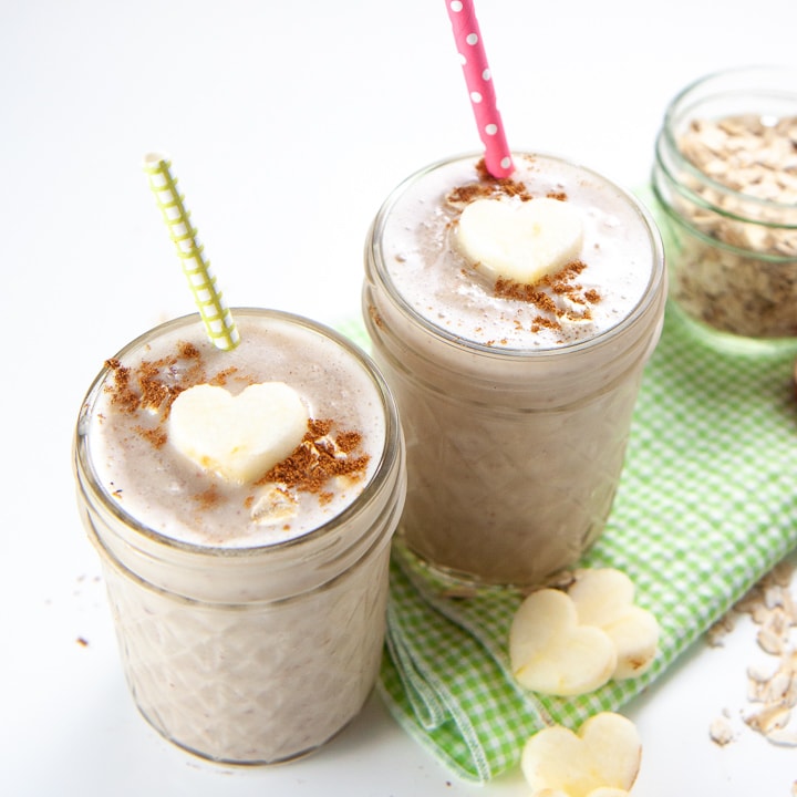 ideas for kids breakfast apple smoothie