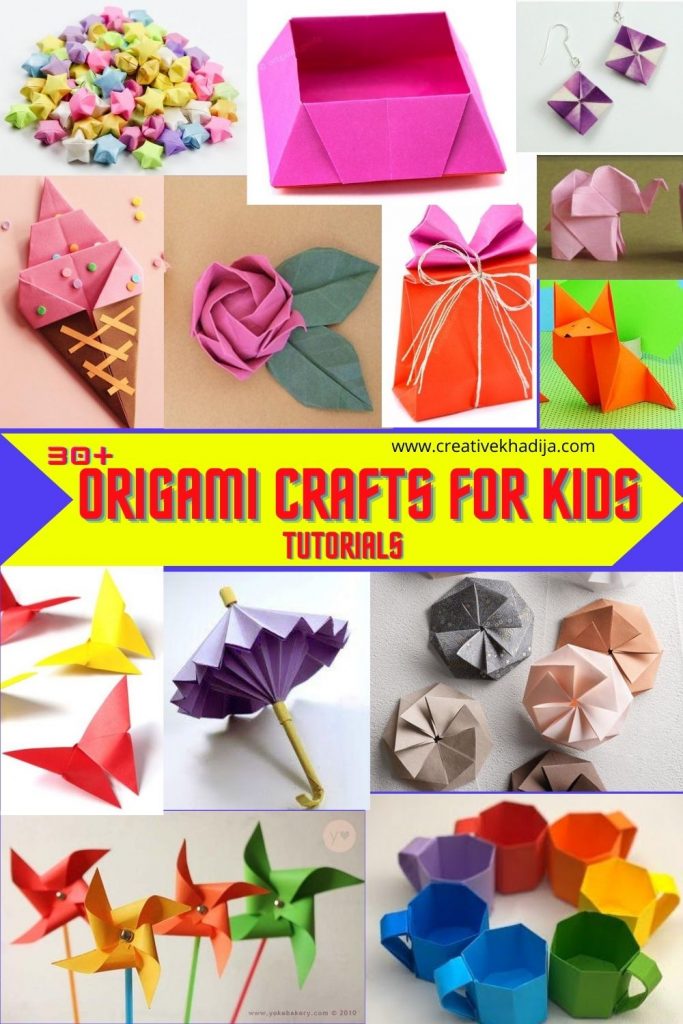Easy Origami for Kids Arts and Crafts Projects