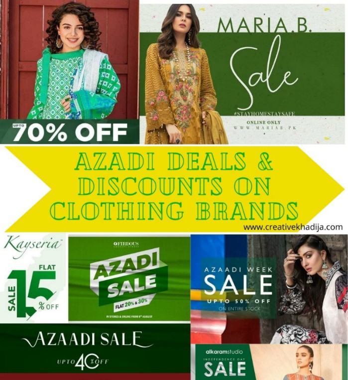 azadi deals and discounts on pakistani designer lawn brands