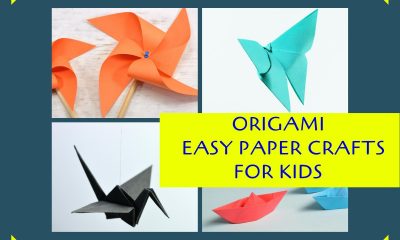 Easy Origami for Kids Arts and Crafts Projects
