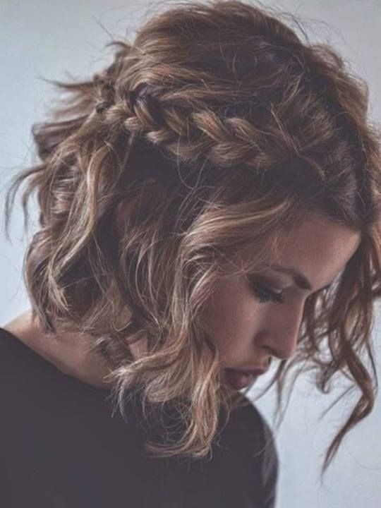 how to style short curly hair braided curls