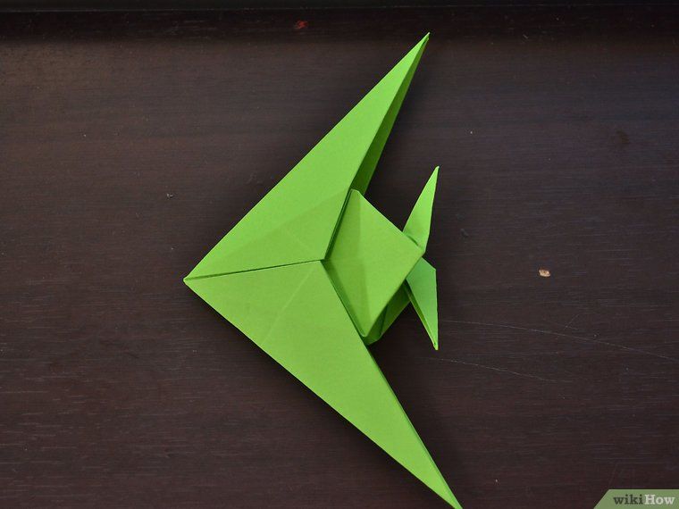 how to make fish with paper origami