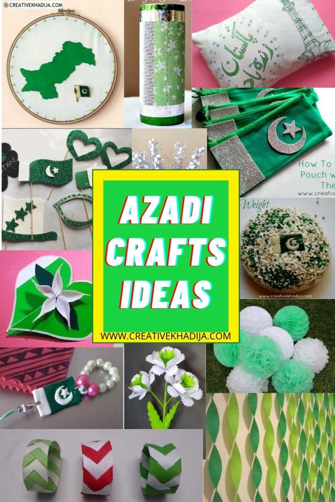 Pakistan Independence day celebration easy crafts ideas and decoration