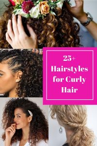 25+ Cute Hairstyles for Curly Hair | Stylish Collection by Creative Khadija