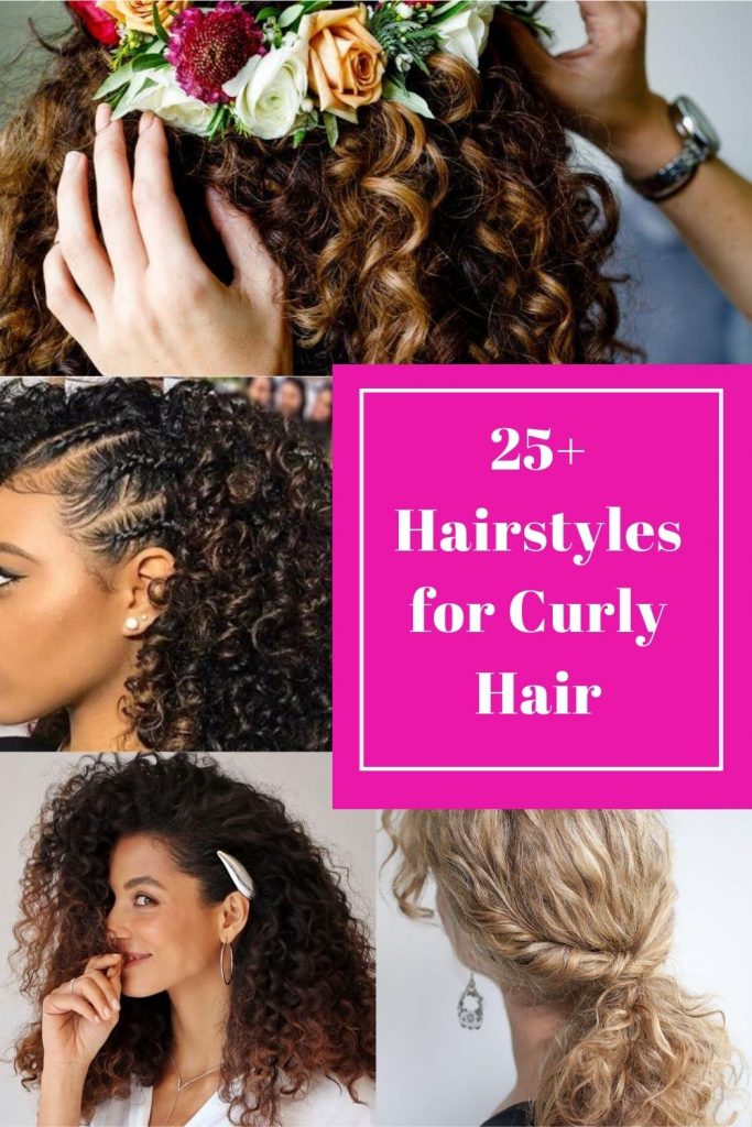 25 Easy Curly Hairstyles For Girls