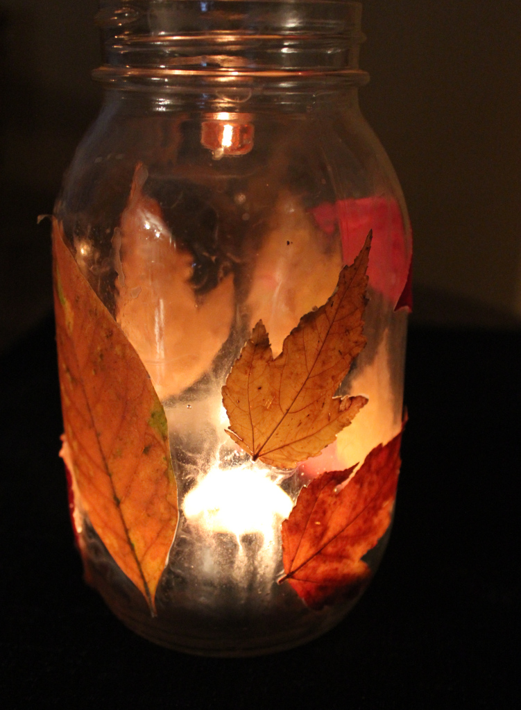 arts and crafts fun fall activities leaf lantern