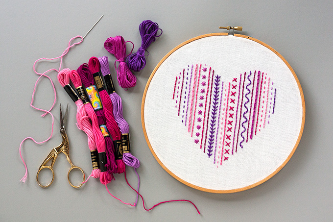 Basic Embroidery Stitches: 4 Line Stitches - Wandering Threads Embroidery