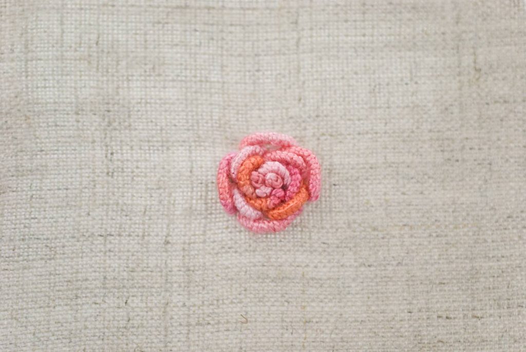basic embroidery stitches for beginner bullion knot rose