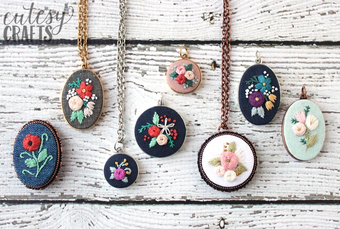 best free embroidery patterns embroidered necklace