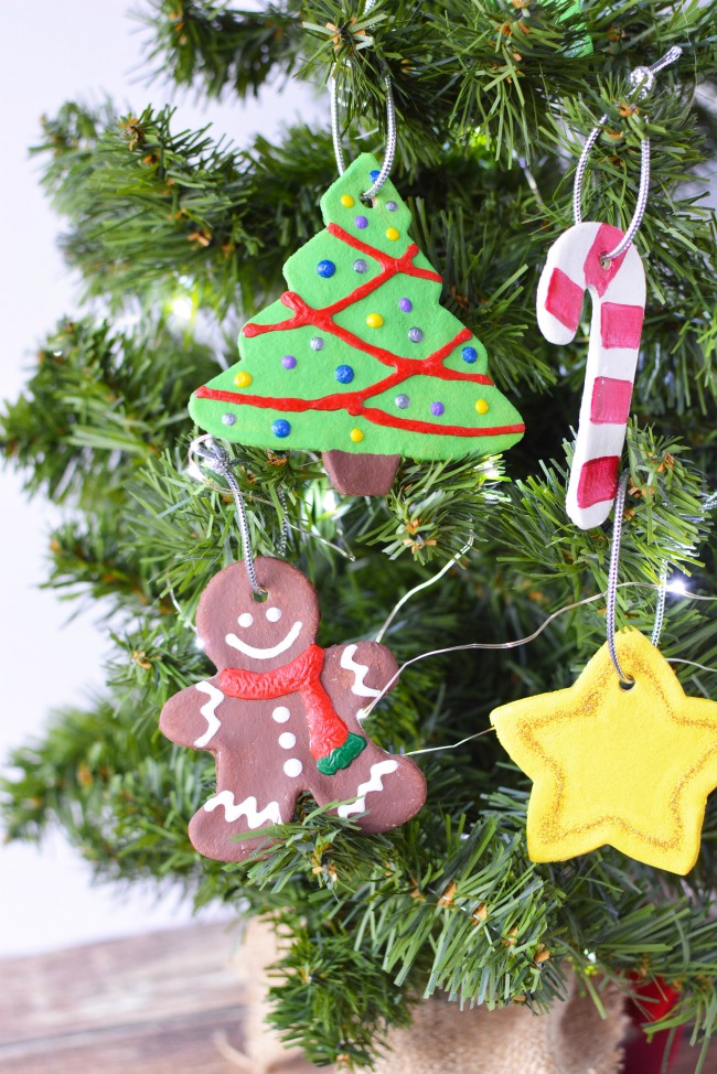 ideas for salt dough ornaments christmas tree