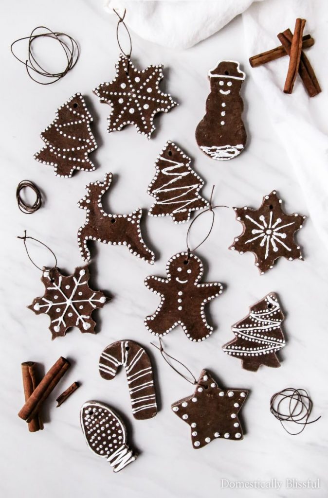 ideas for salt dough ornaments cinnamon ornaments