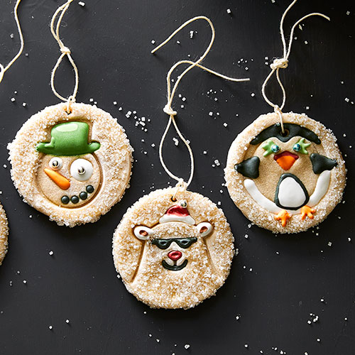 how to make salt dough ornaments animal ornaments