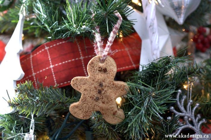 how to make salt dough ornaments gingerbread man