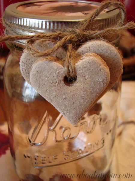 salt clay crafts for you to try heart tags 