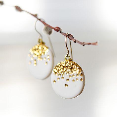 salt clay crafts for you to try earrings