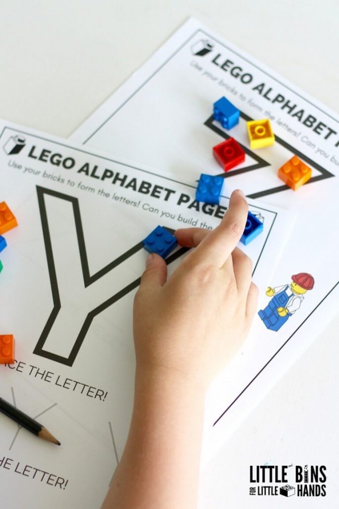 fun activities for kids lego letter